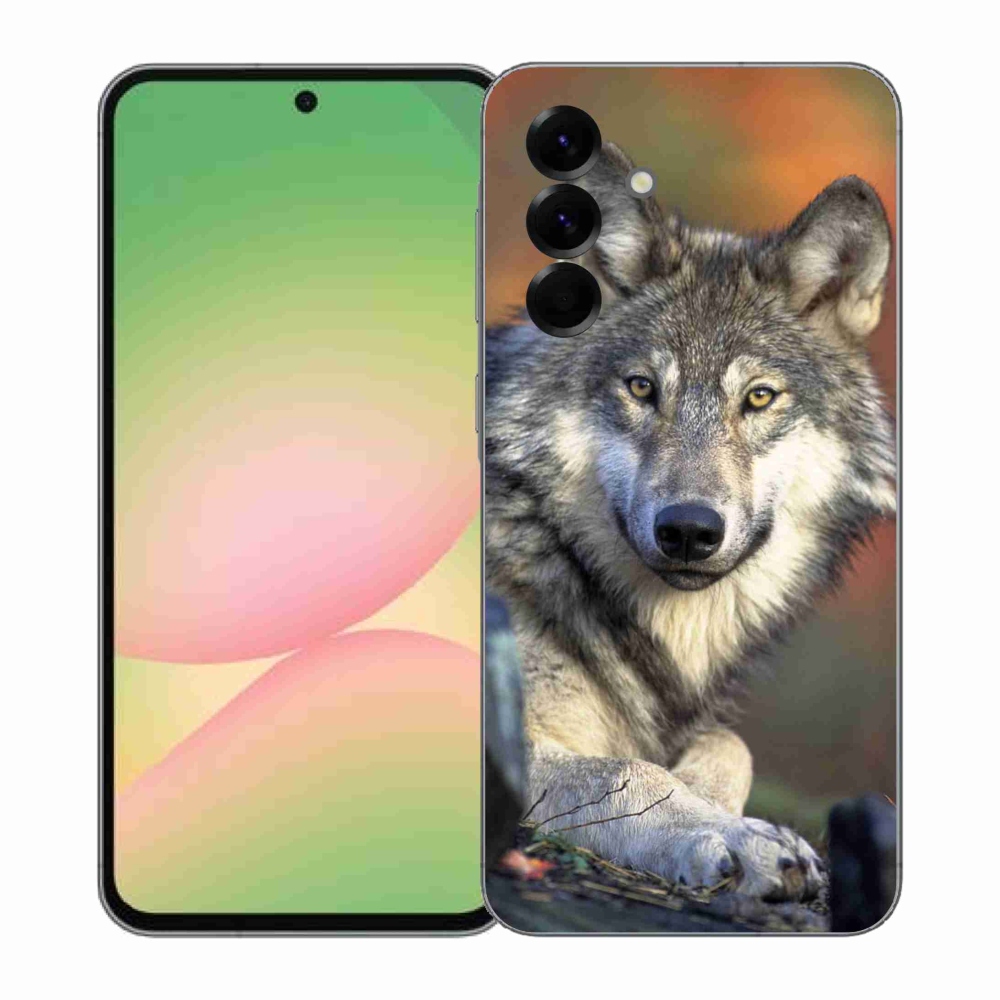 Gélový kryt mmCase na Samsung Galaxy A57 5G - vlk