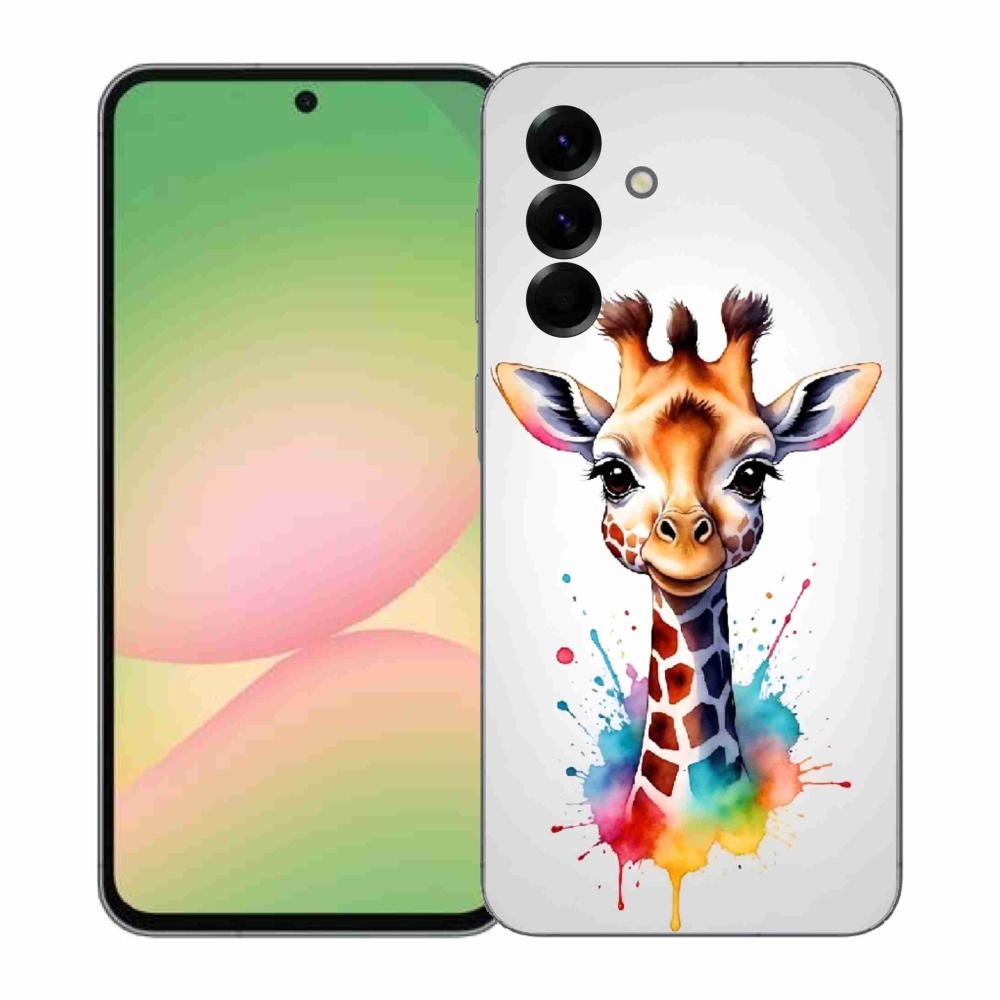 Gélový kryt mmCase na Samsung Galaxy A57 5G - žirafa 1