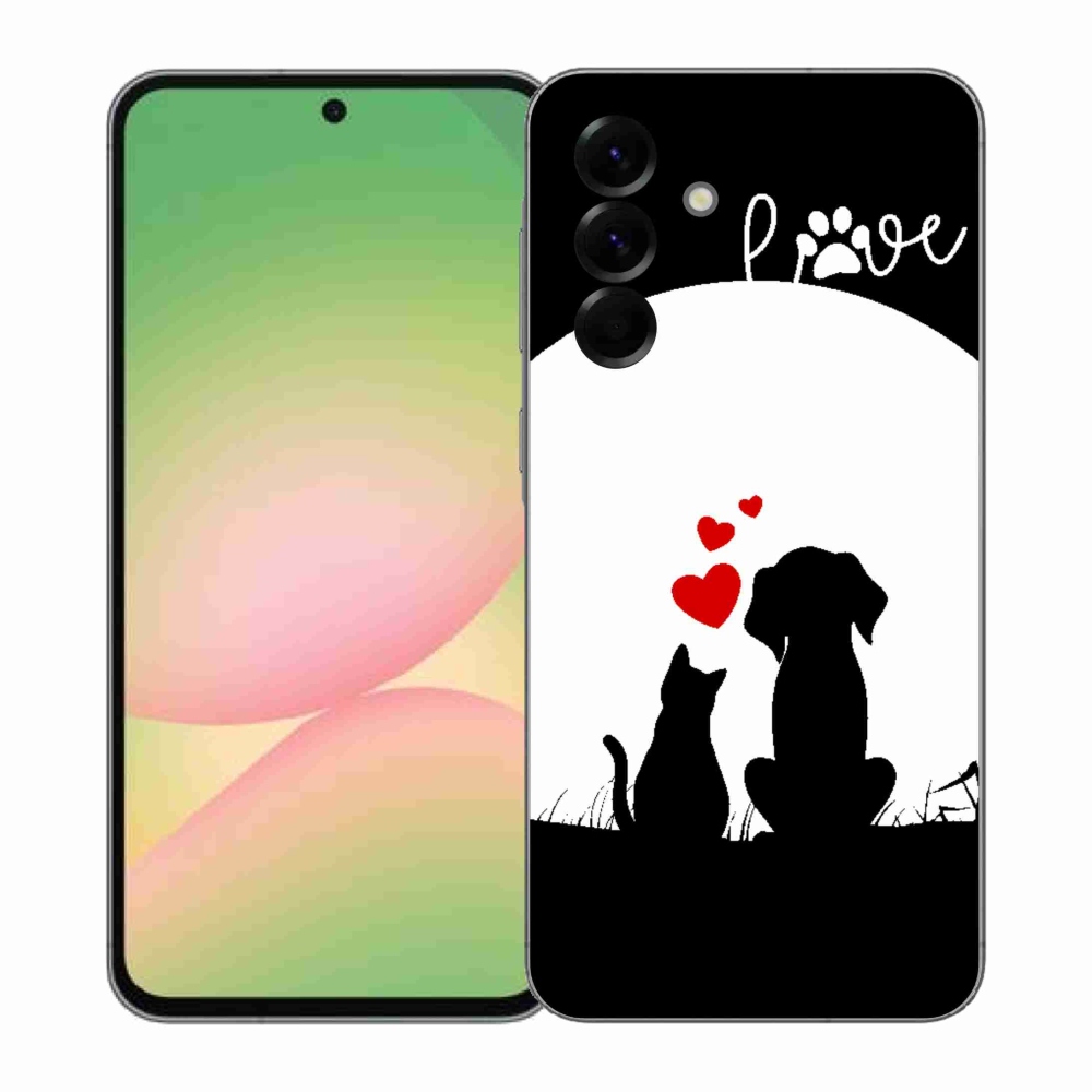 Gélový kryt mmCase na Samsung Galaxy A57 5G - zvieracia láska