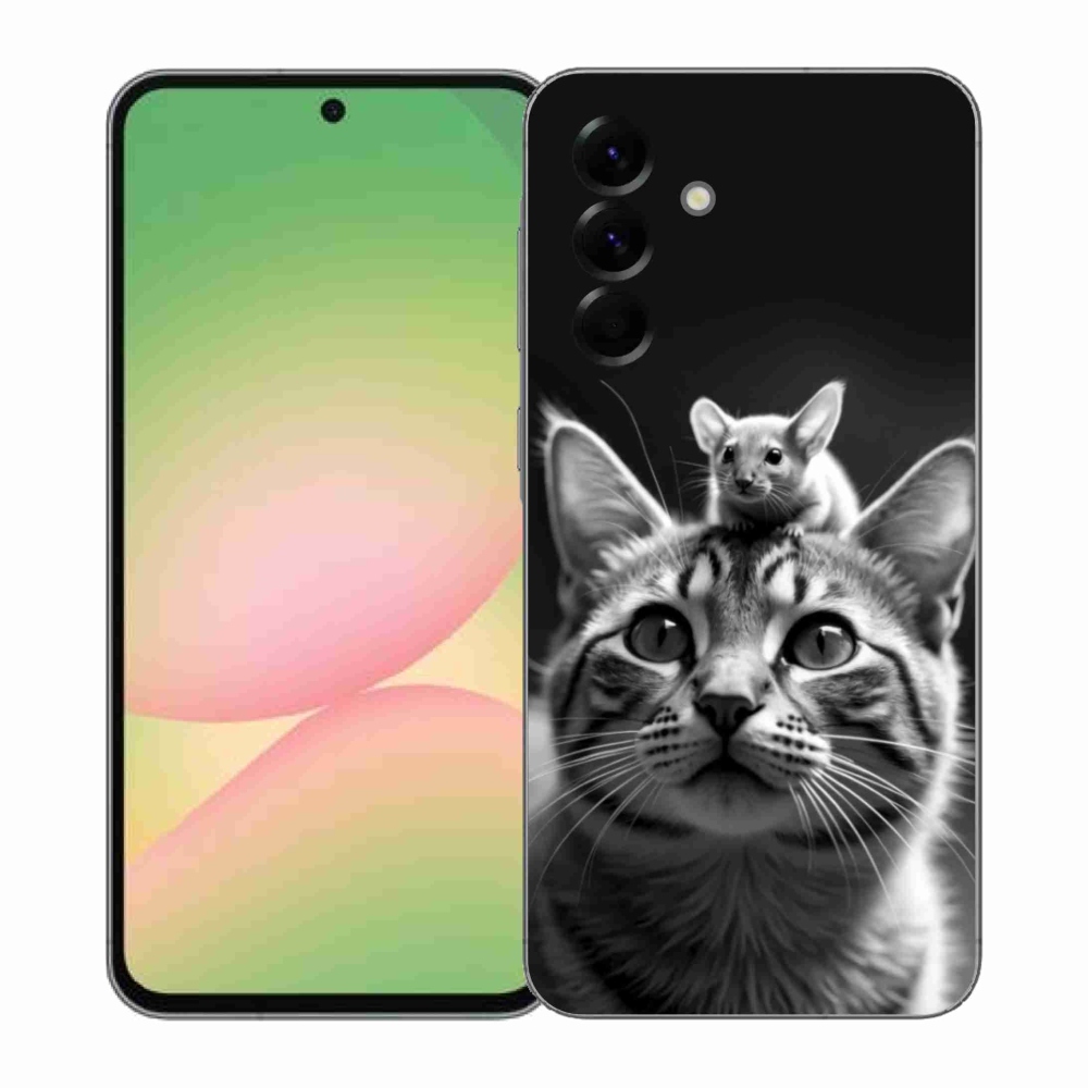 Gélový kryt mmCase na Samsung Galaxy A57 5G - zvieracie priateľstvo 2