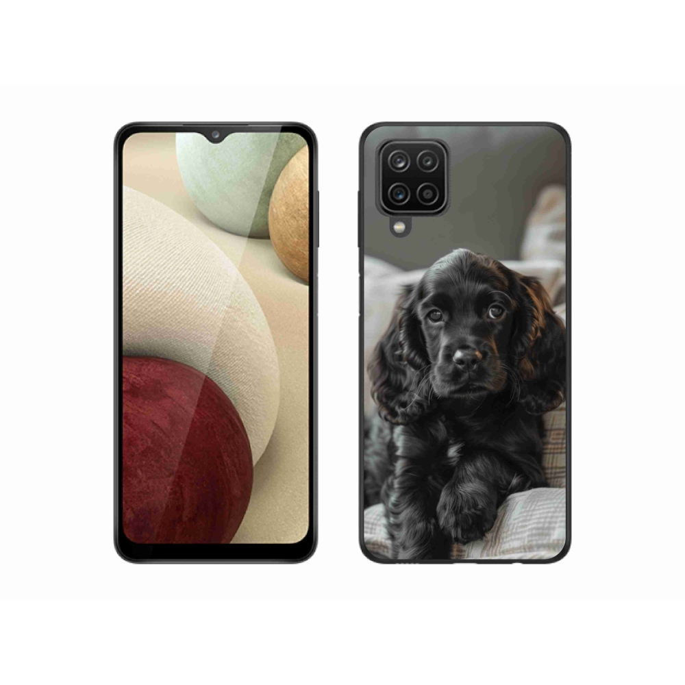 Gélový kryt mmCase na Samsung Galaxy M12 - anglický kokeršpaniel