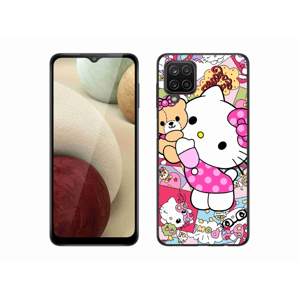 Gélový kryt mmCase na Samsung Galaxy M12 - cute kitty