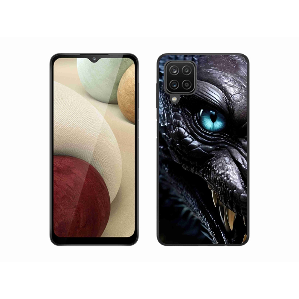 Gélový kryt mmCase na Samsung Galaxy M12 - dračí pohľad