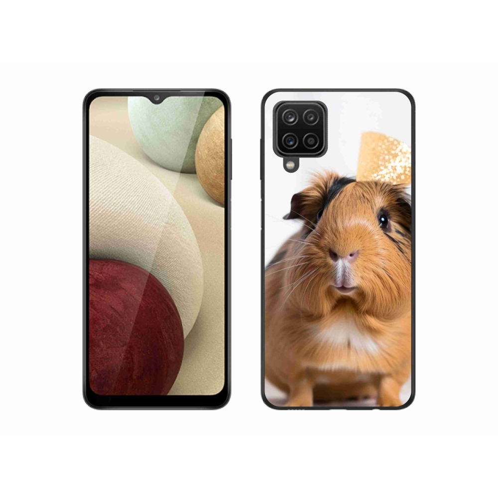 Gélový kryt mmCase na Samsung Galaxy M12 - hnedé morča