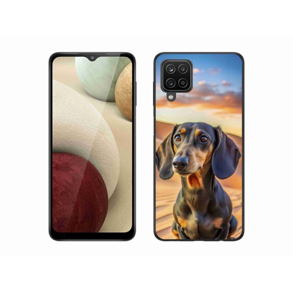 Gélový kryt mmCase na Samsung Galaxy M12 - jazvečík 3