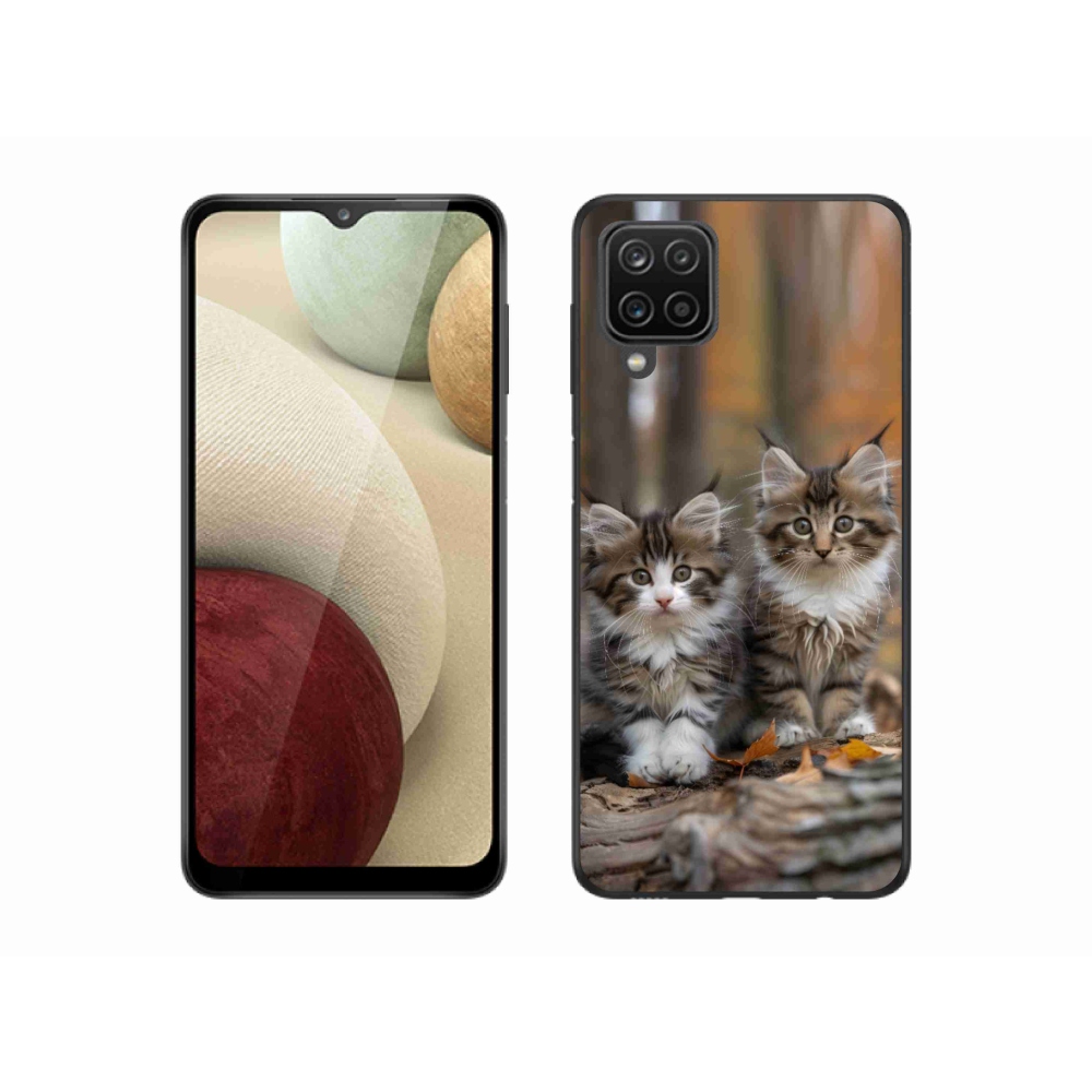 Gélový kryt mmCase na Samsung Galaxy M12 - mačacie duo 3