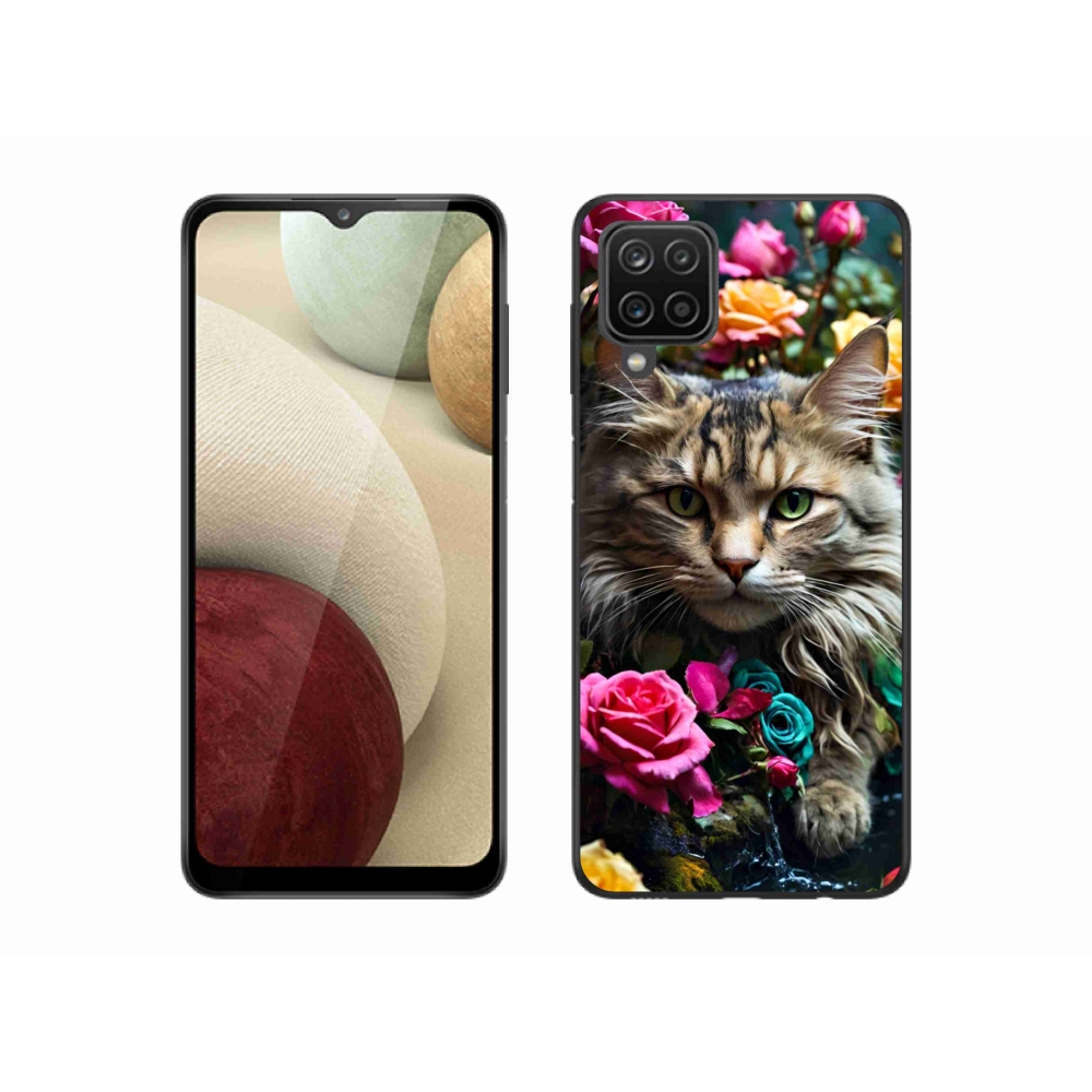 Gélový kryt mmCase na Samsung Galaxy M12 - mačacie pohľad 2