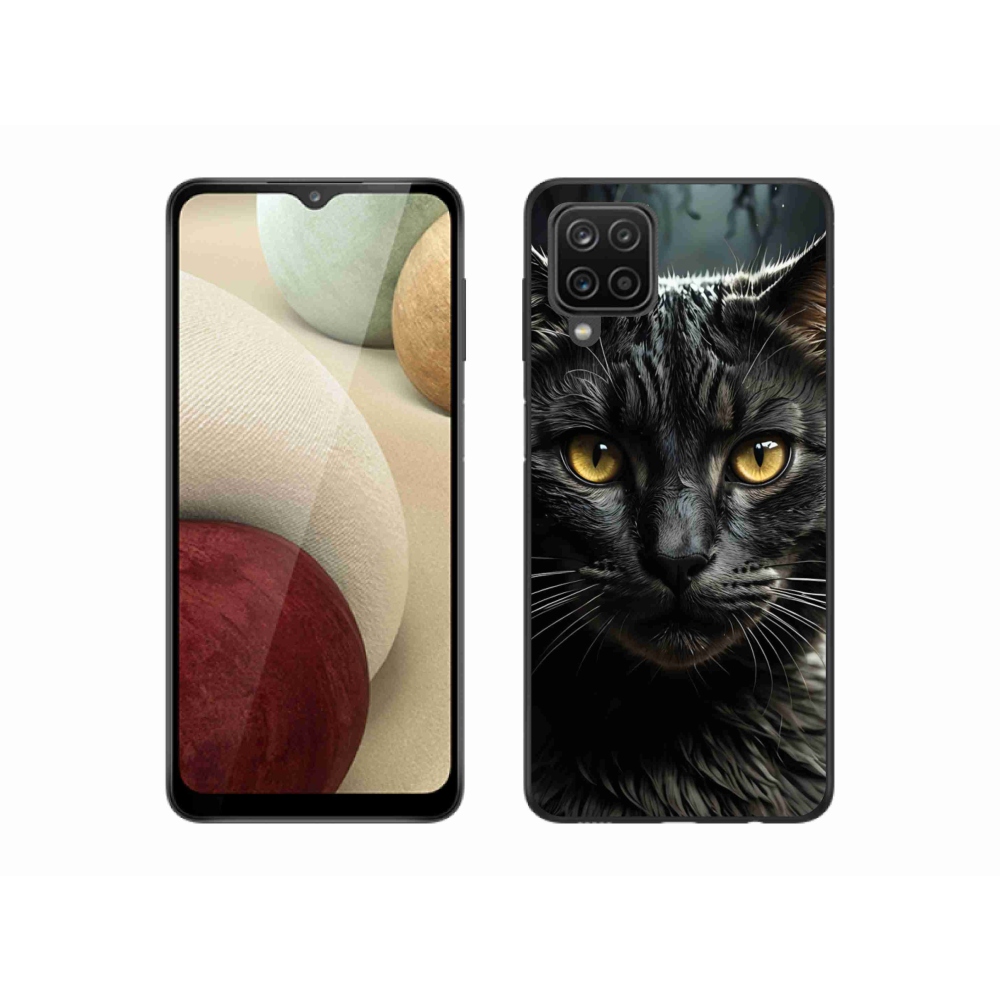 Gélový kryt mmCase na Samsung Galaxy M12 - mačacie pohľad 3