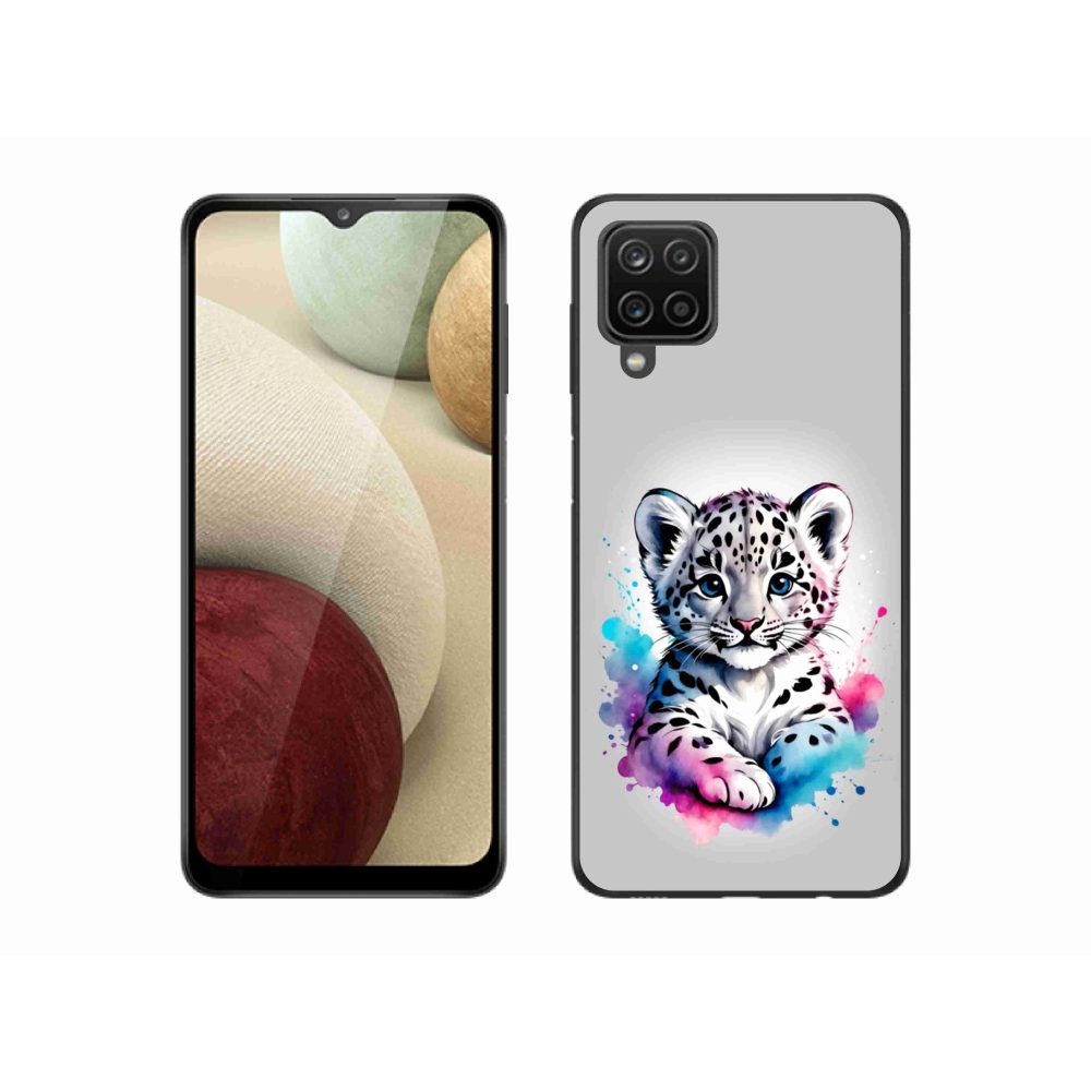 Gélový kryt mmCase na Samsung Galaxy M12 - leopardej mláďa