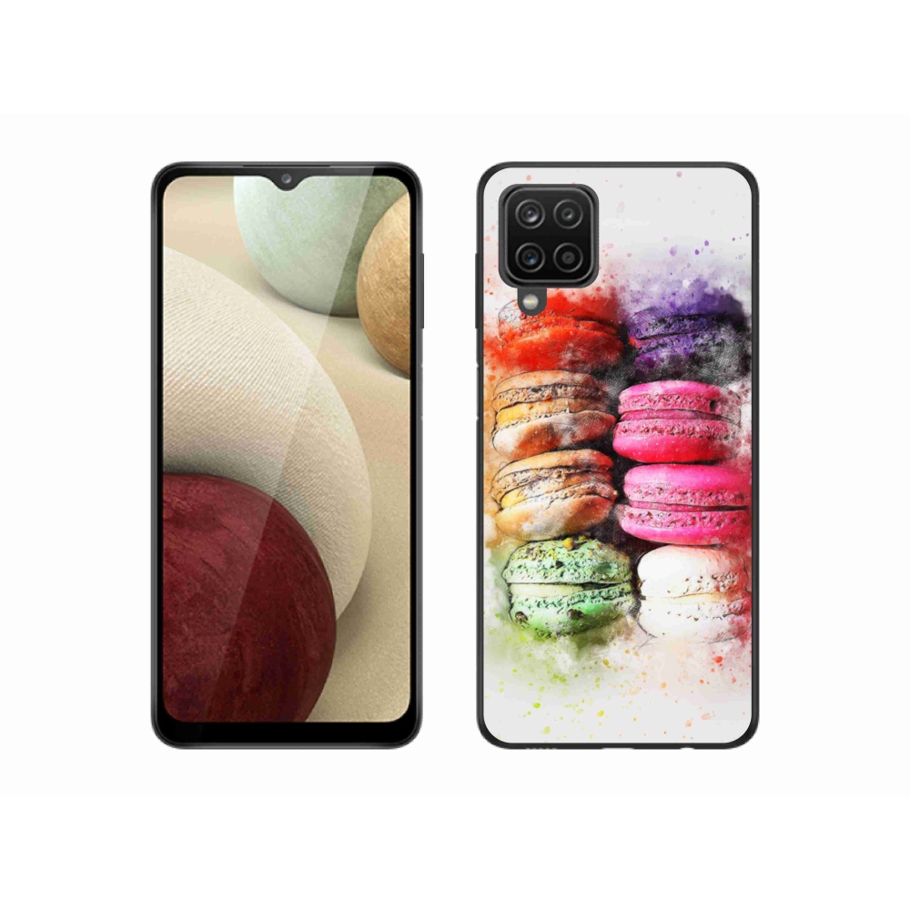 Gélový kryt mmCase na Samsung Galaxy M12 - makrónky