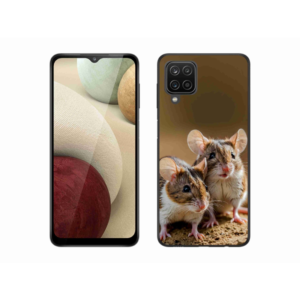 Gélový kryt mmCase na Samsung Galaxy M12 - myší duo