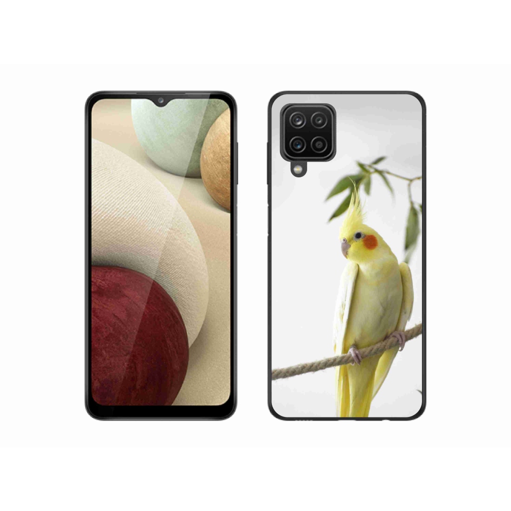 Gélový kryt mmCase na Samsung Galaxy M12 - papagáj korela chocholatá