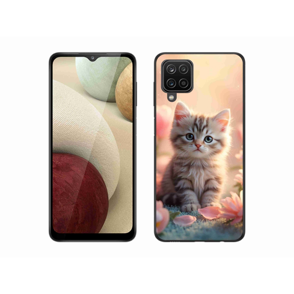 Gélový kryt mmCase na Samsung Galaxy M12 - roztomilé mačiatko 8