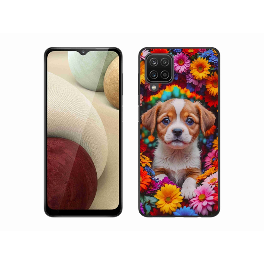 Gélový kryt mmCase na Samsung Galaxy M12 - roztomilé šteňa