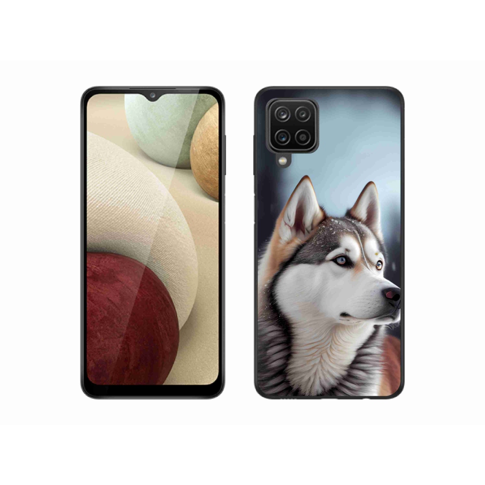 Gélový kryt mmCase na Samsung Galaxy M12 - sibírsky husky