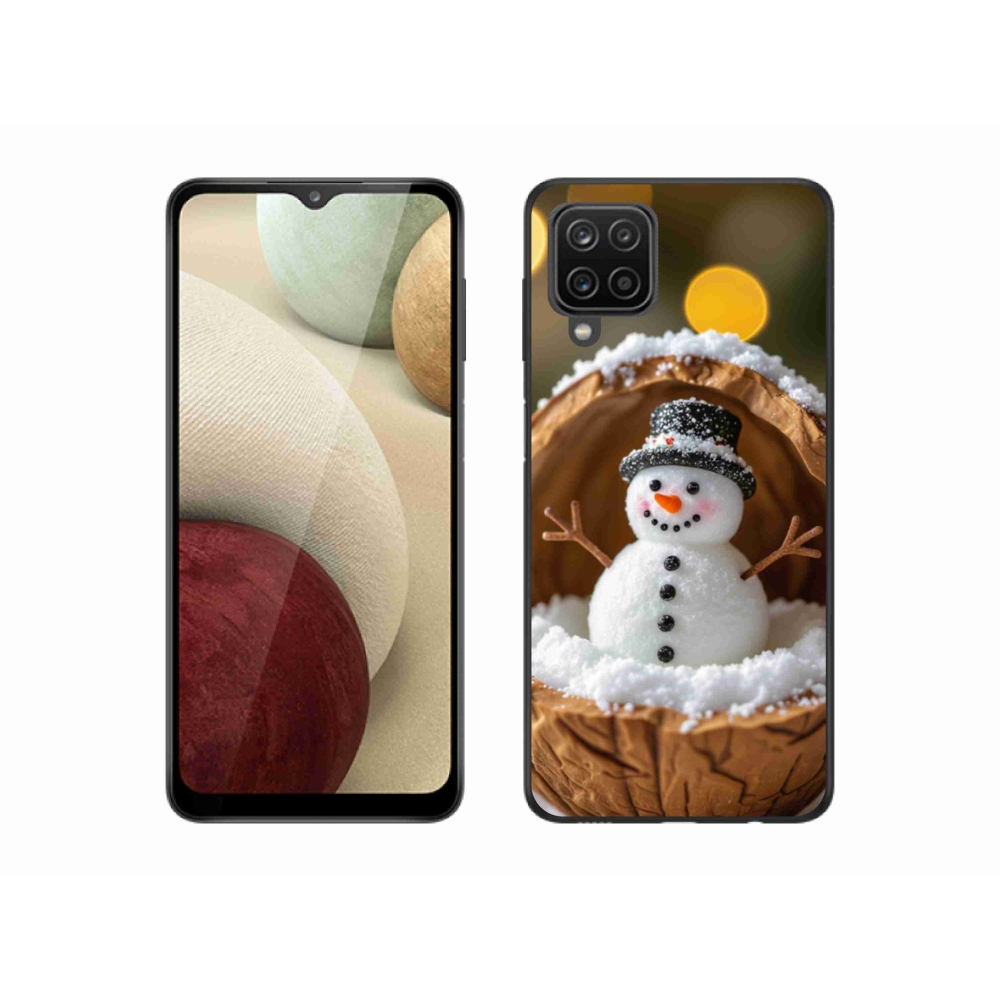 Gélový kryt mmCase na Samsung Galaxy M12 - snehuliak 4