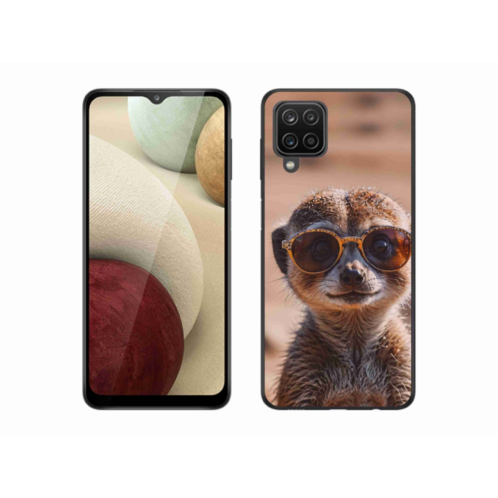 Gélový kryt mmCase na Samsung Galaxy M12 - štýlová surikata
