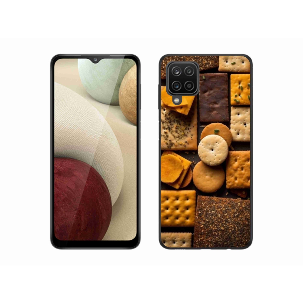 Gélový kryt mmCase na Samsung Galaxy M12 - sušienky