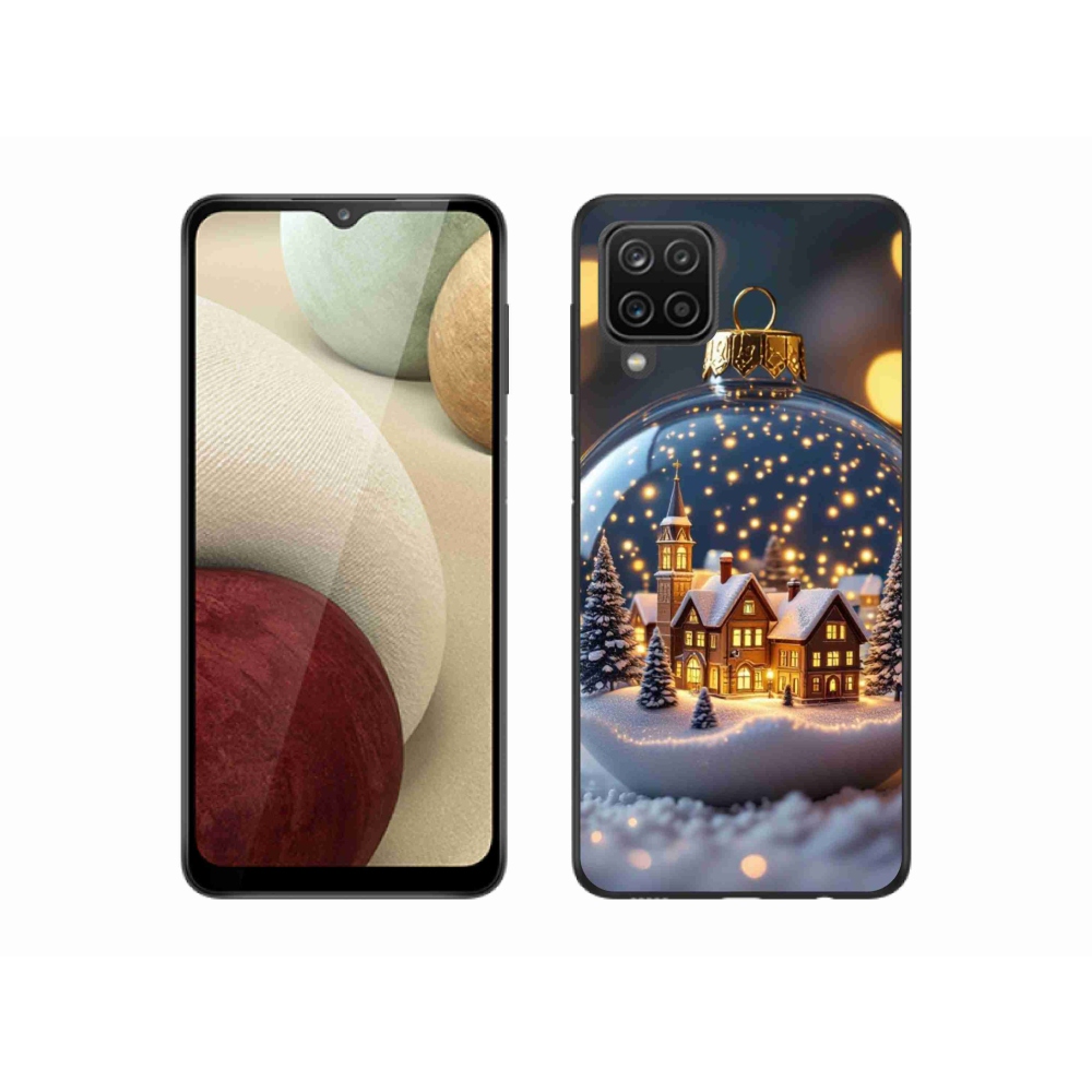 Gélový kryt mmCase na Samsung Galaxy M12 - vianočné gule 4