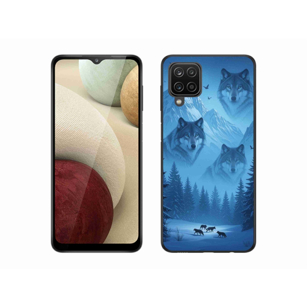Gélový kryt mmCase na Samsung Galaxy M12 - vlčia svorka