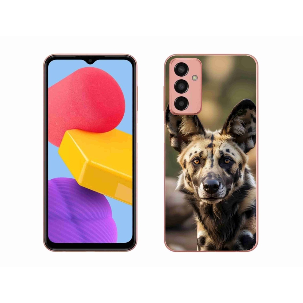 Gélový kryt mmCase Samsung Galaxy M13 - africký divoký pes