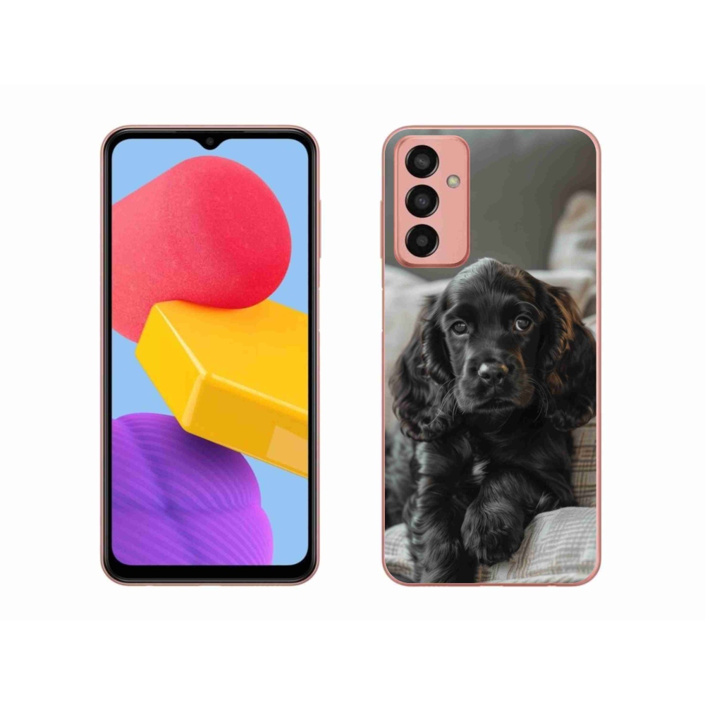 Gélový kryt mmCase na Samsung Galaxy M13 - anglický kokeršpaniel