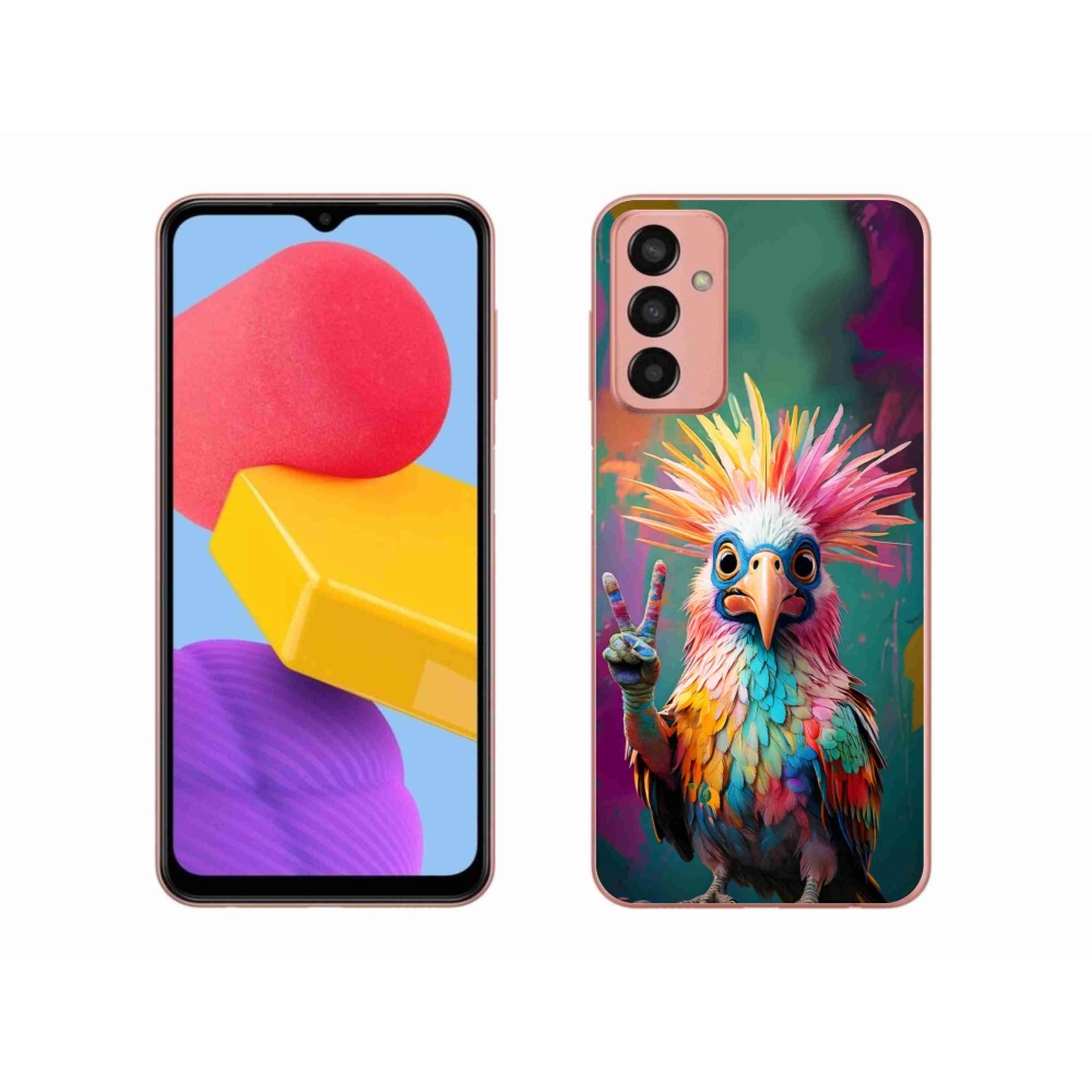 Gélový kryt mmCase na Samsung Galaxy M13 - farebný rebel
