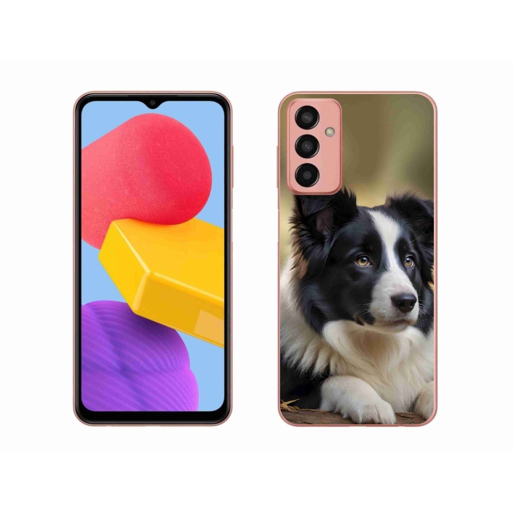 Gélový kryt mmCase na Samsung Galaxy M13 - border kólia 2