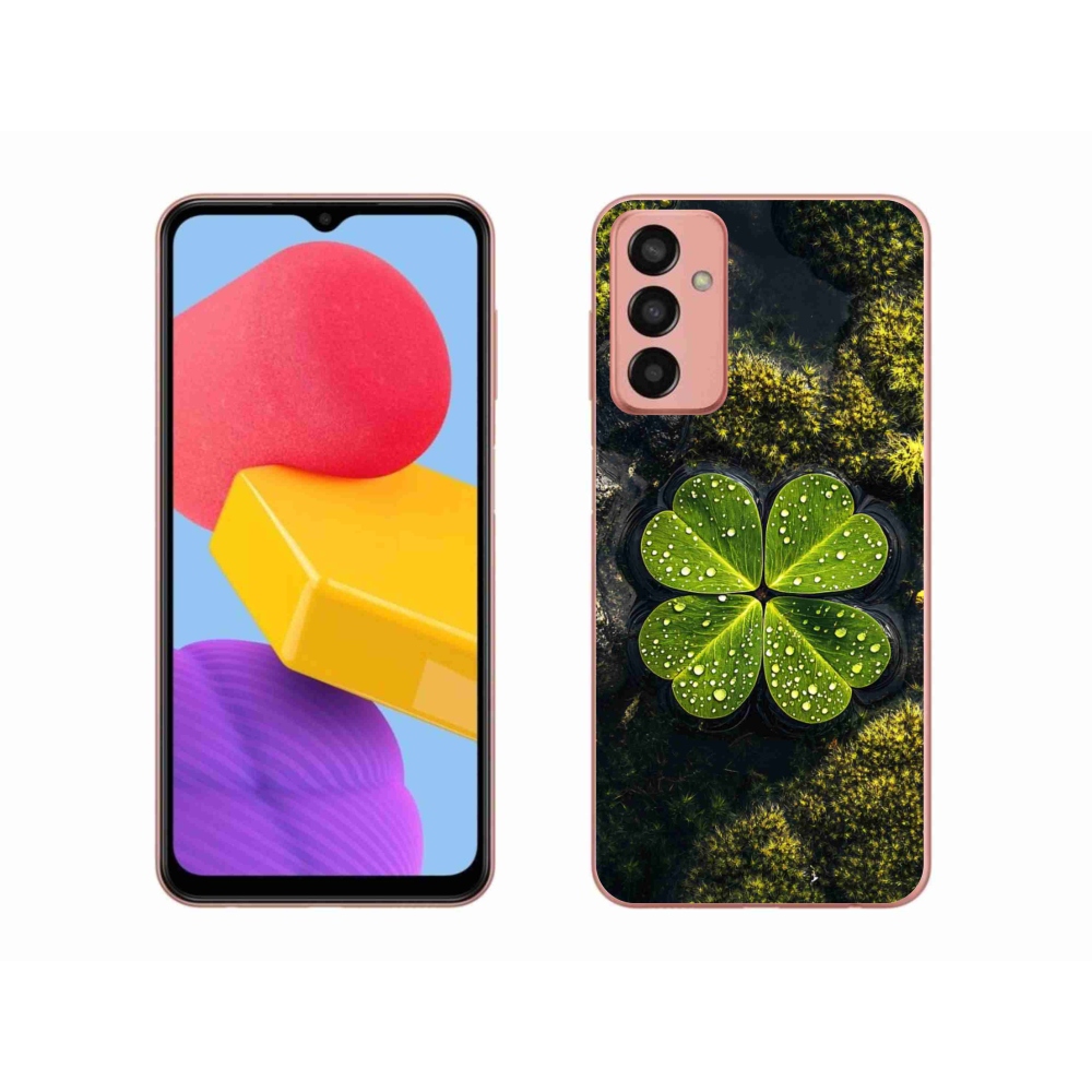 Gélový kryt mmCase na Samsung Galaxy M13 - štvorlístok