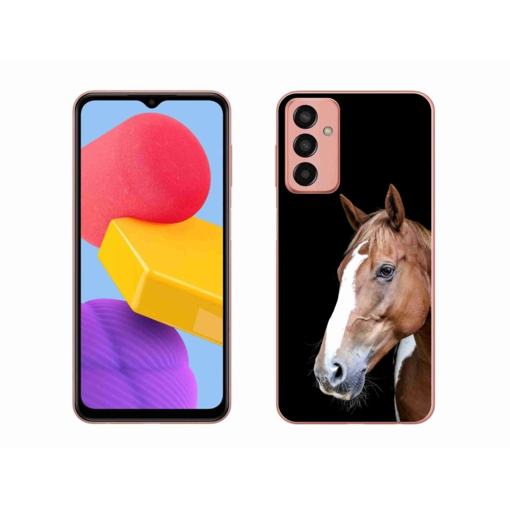 Gélový kryt mmCase na Samsung Galaxy M13 - hnedý kôň 3