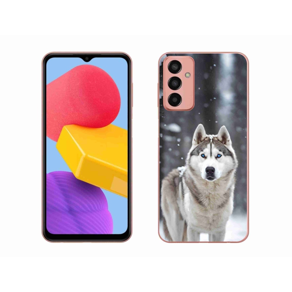 Gélový kryt mmCase na Samsung Galaxy M13 - husky 2