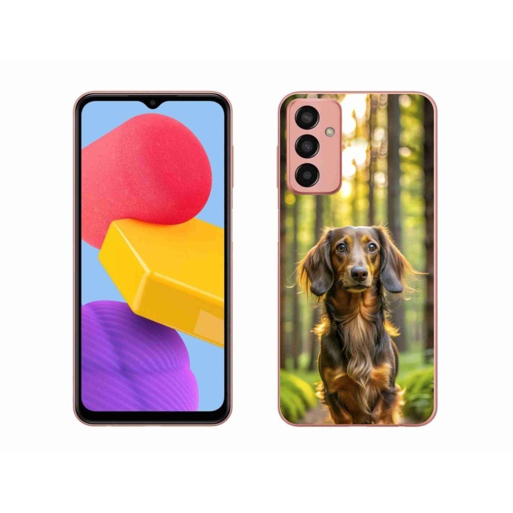 Gélový kryt mmCase na Samsung Galaxy M13 - jazvečík 4