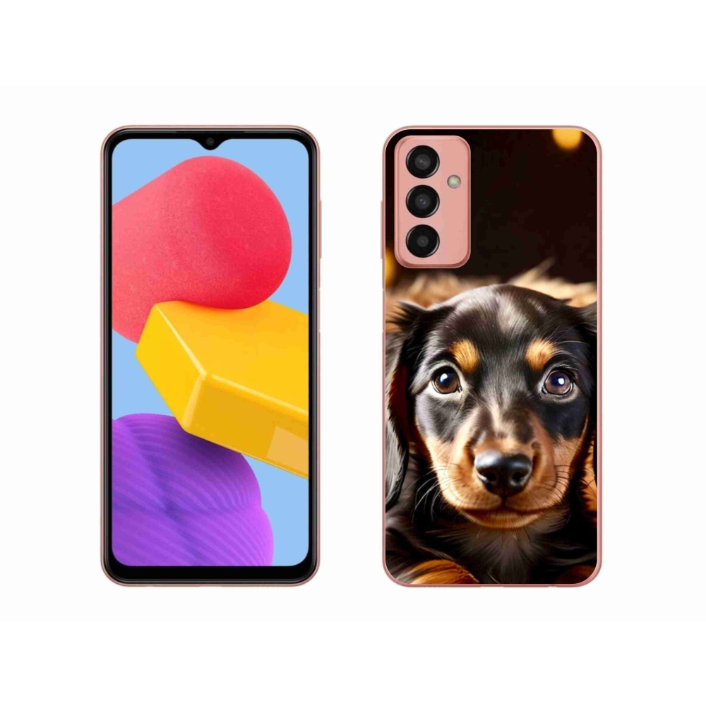 Gélový kryt mmCase na Samsung Galaxy M13 - jazvečík