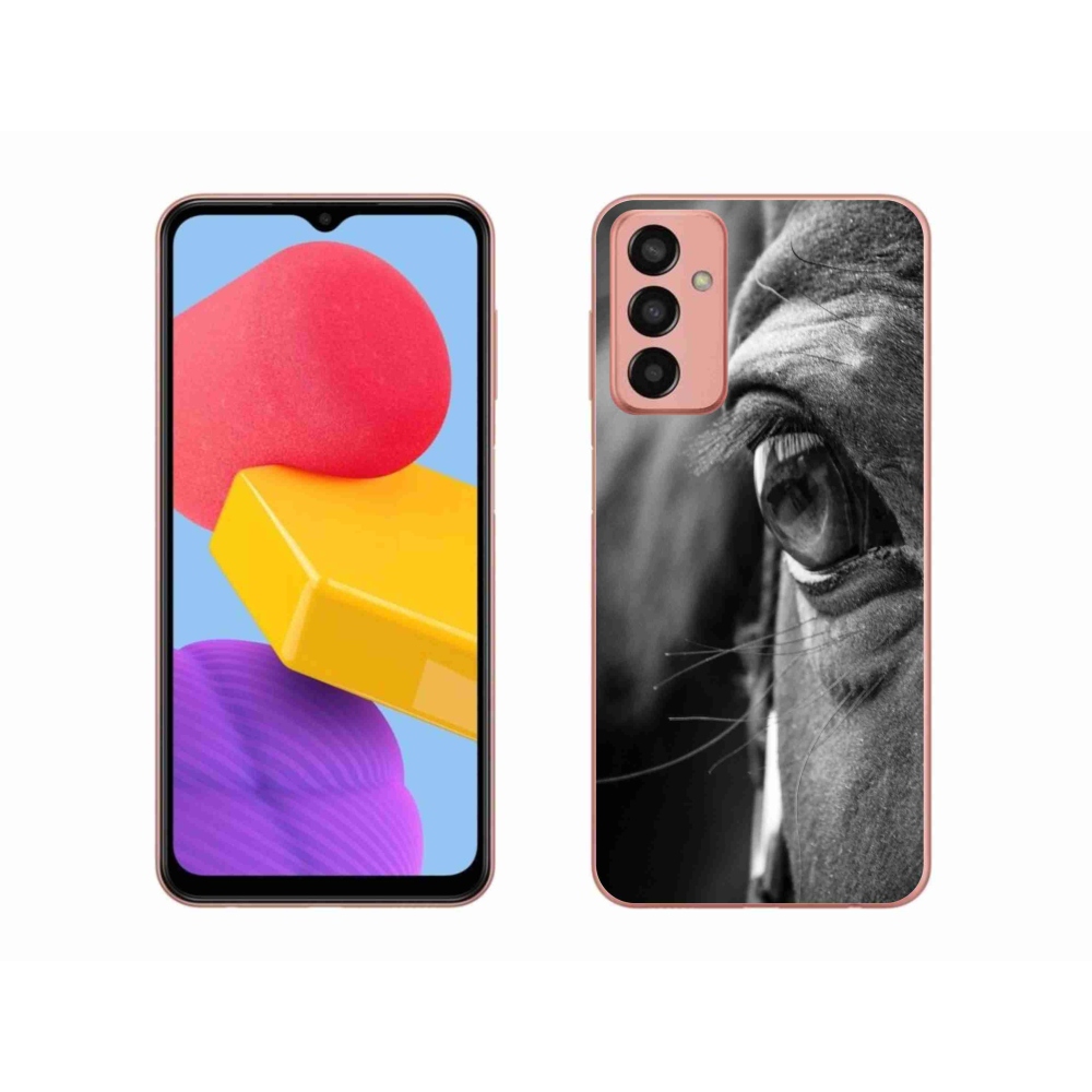 Gélový kryt mmCase na Samsung Galaxy M13 - konský pohľad