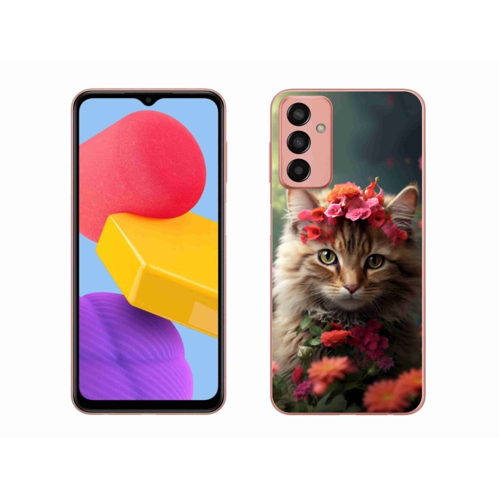 Gélový kryt mmCase na Samsung Galaxy M13 - mačacia princezná