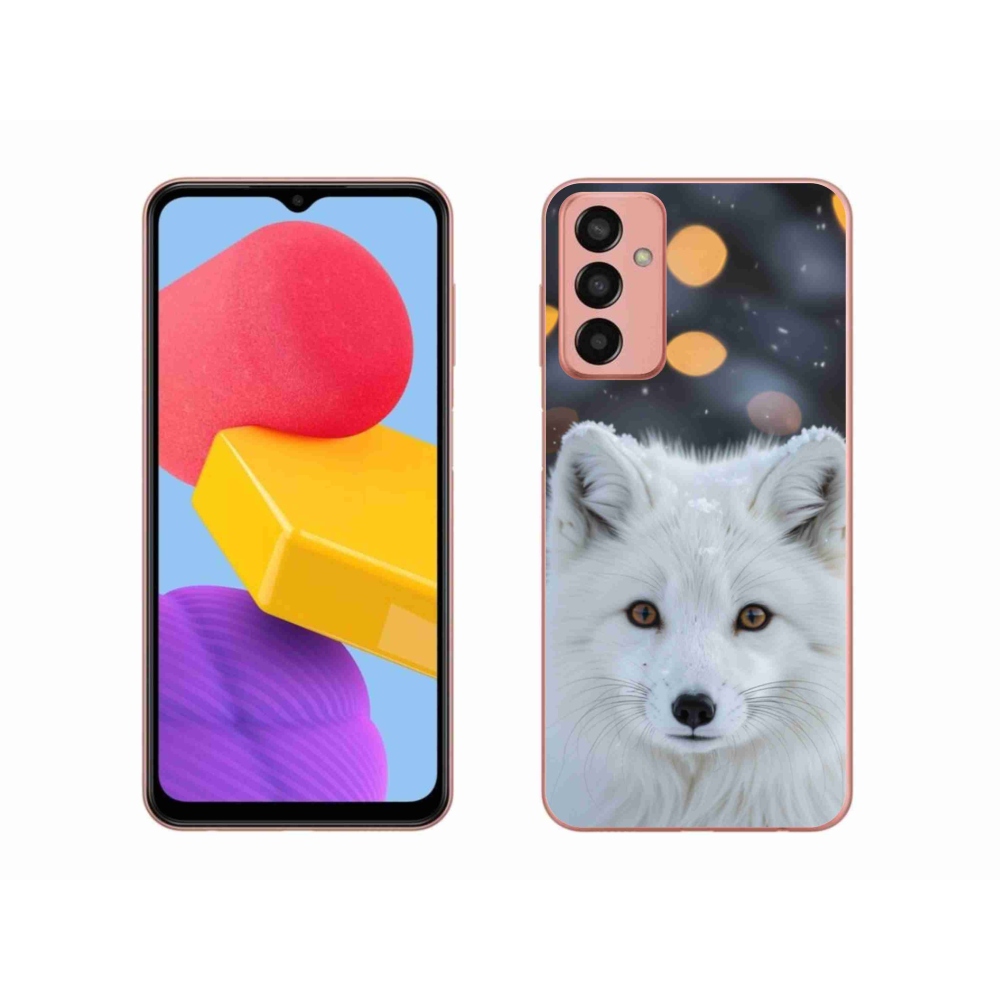 Gélový kryt mmCase na Samsung Galaxy M13 - líška polárna
