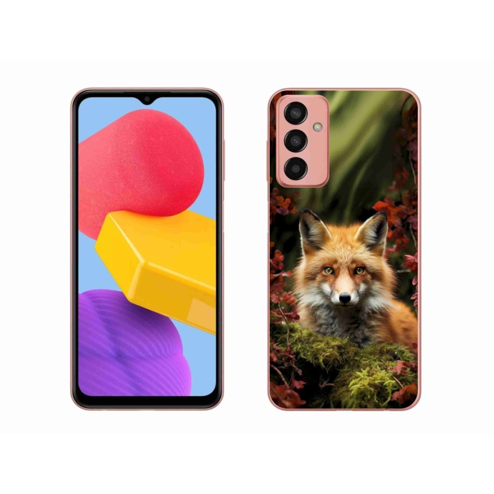 Gélový kryt mmCase na Samsung Galaxy M13 - líška v lese