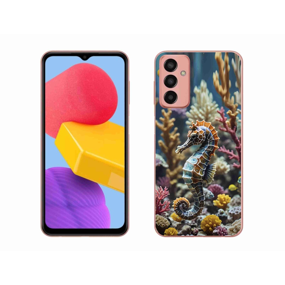 Gélový kryt mmCase na Samsung Galaxy M13 - morský koník 2