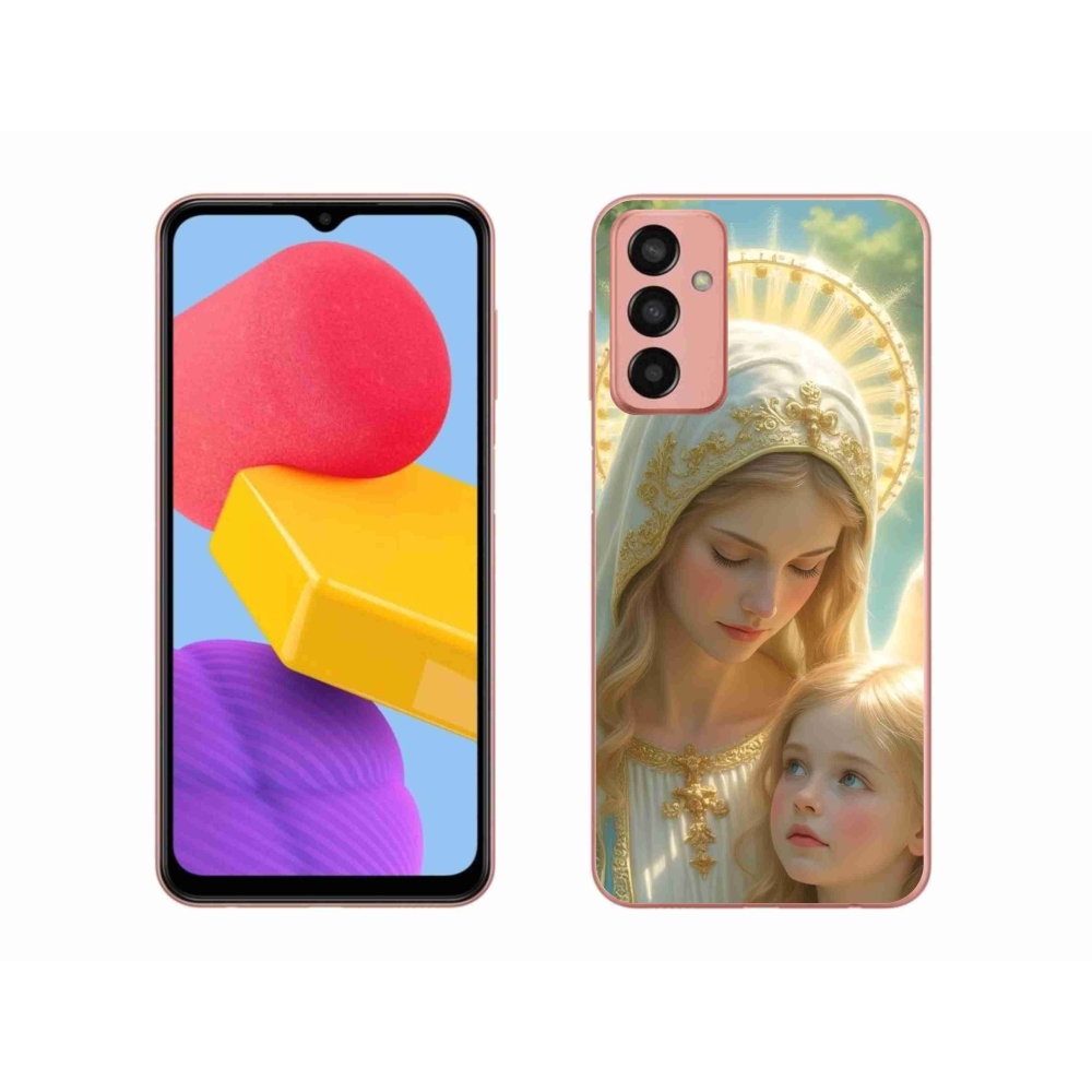 Gélový kryt mmCase na Samsung Galaxy M13 - náboženský motív 2
