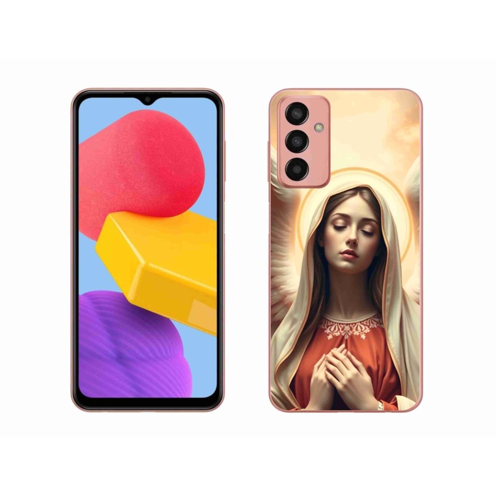 Gélový kryt mmCase na Samsung Galaxy M13 - náboženský motív