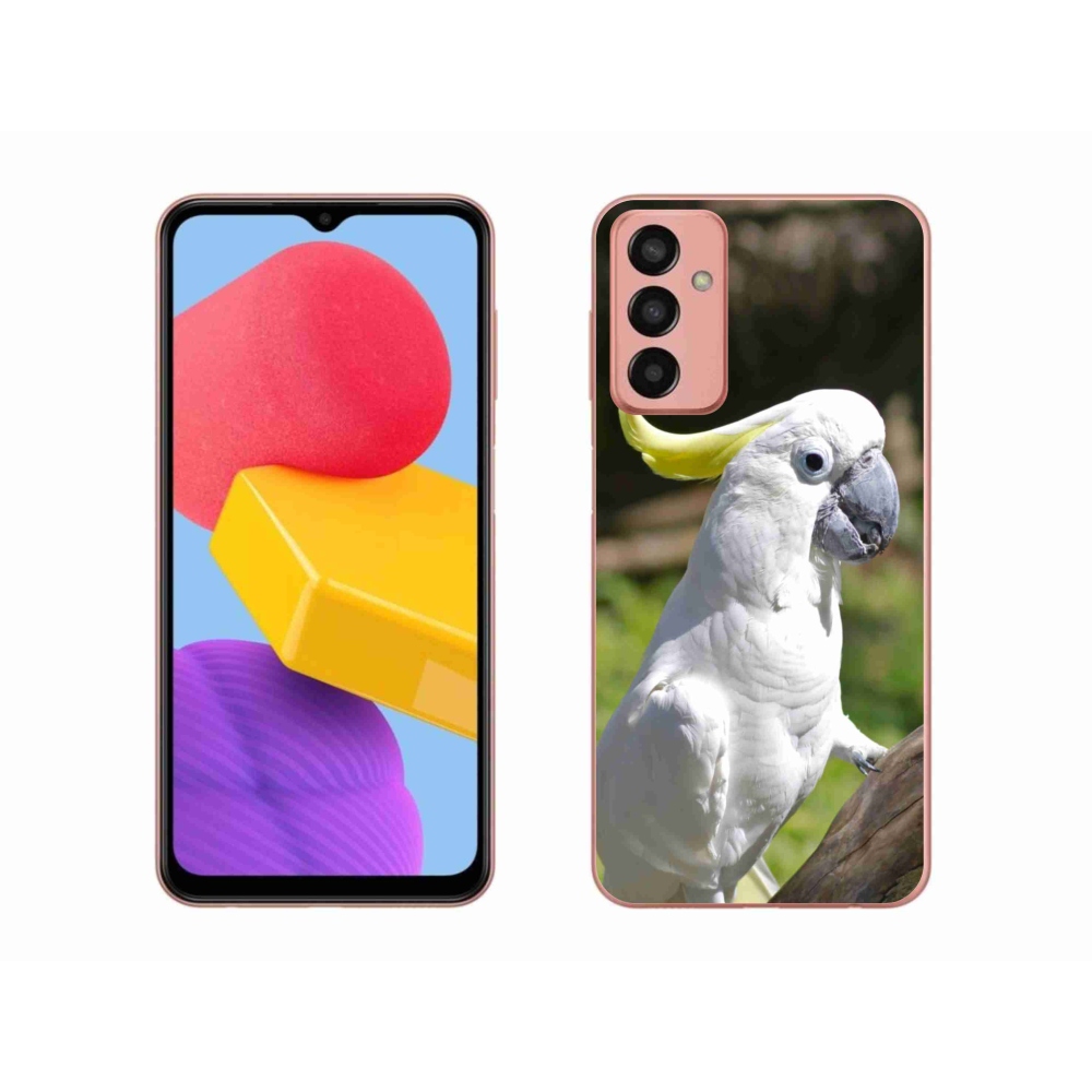 Gélový kryt mmCase na Samsung Galaxy M13 - papagáj kakadu 2