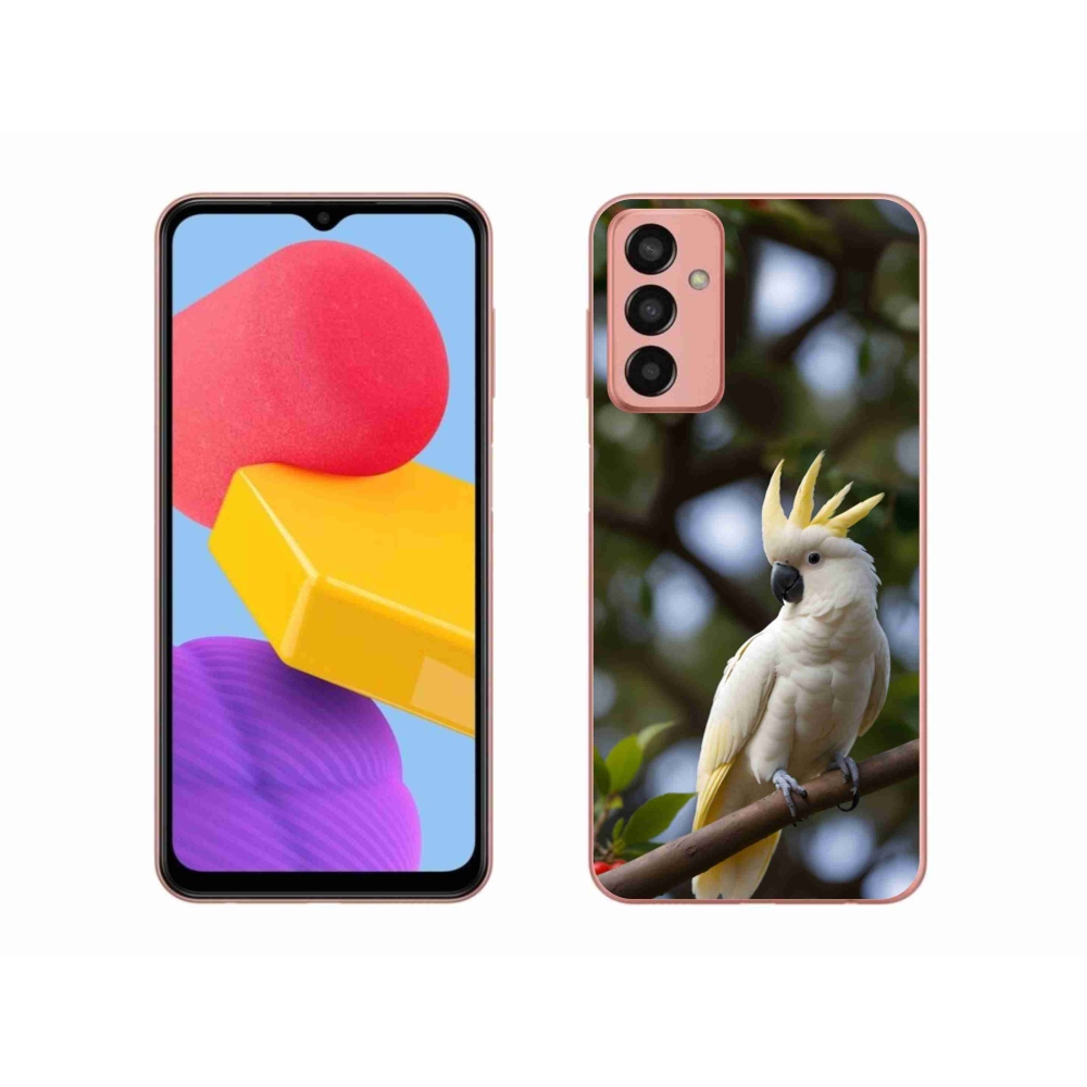 Gélový kryt mmCase na Samsung Galaxy M13 - papagáj kakadu 3
