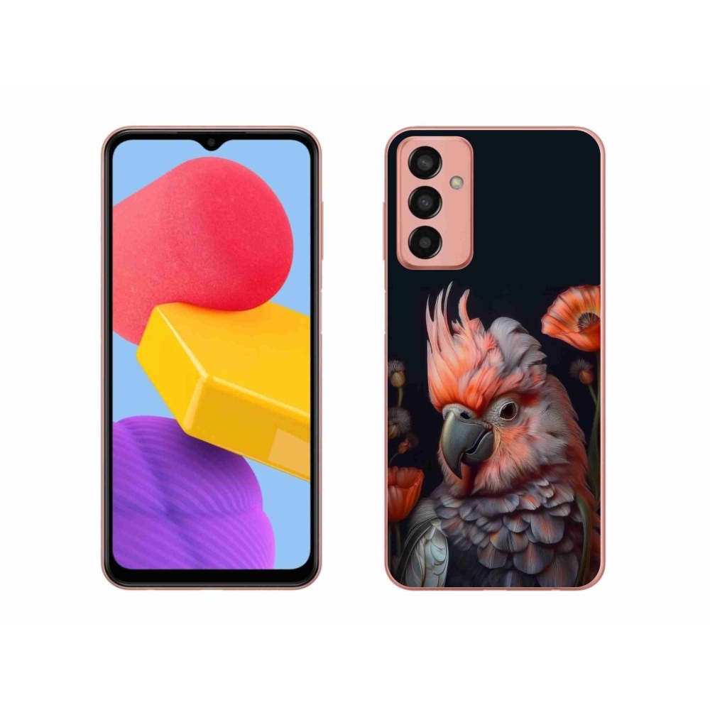 Gélový kryt mmCase na Samsung Galaxy M13 - papagáj kakadu vo farbách