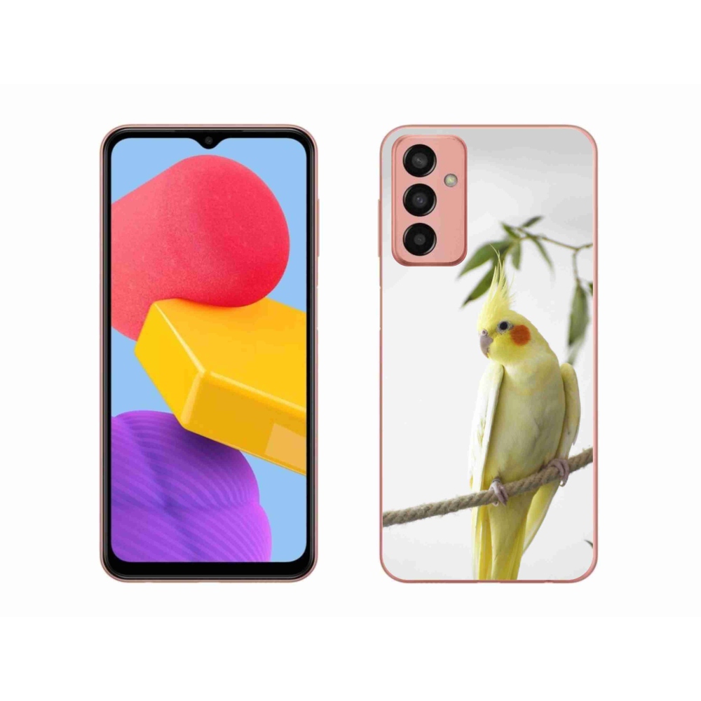 Gélový kryt mmCase na Samsung Galaxy M13 - papagáj korela chocholatá