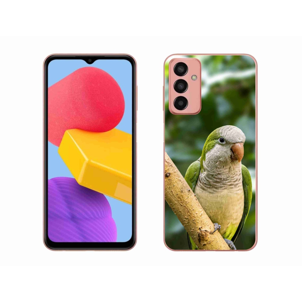 Gélový kryt mmCase na Samsung Galaxy M13 - papagáj mníšok