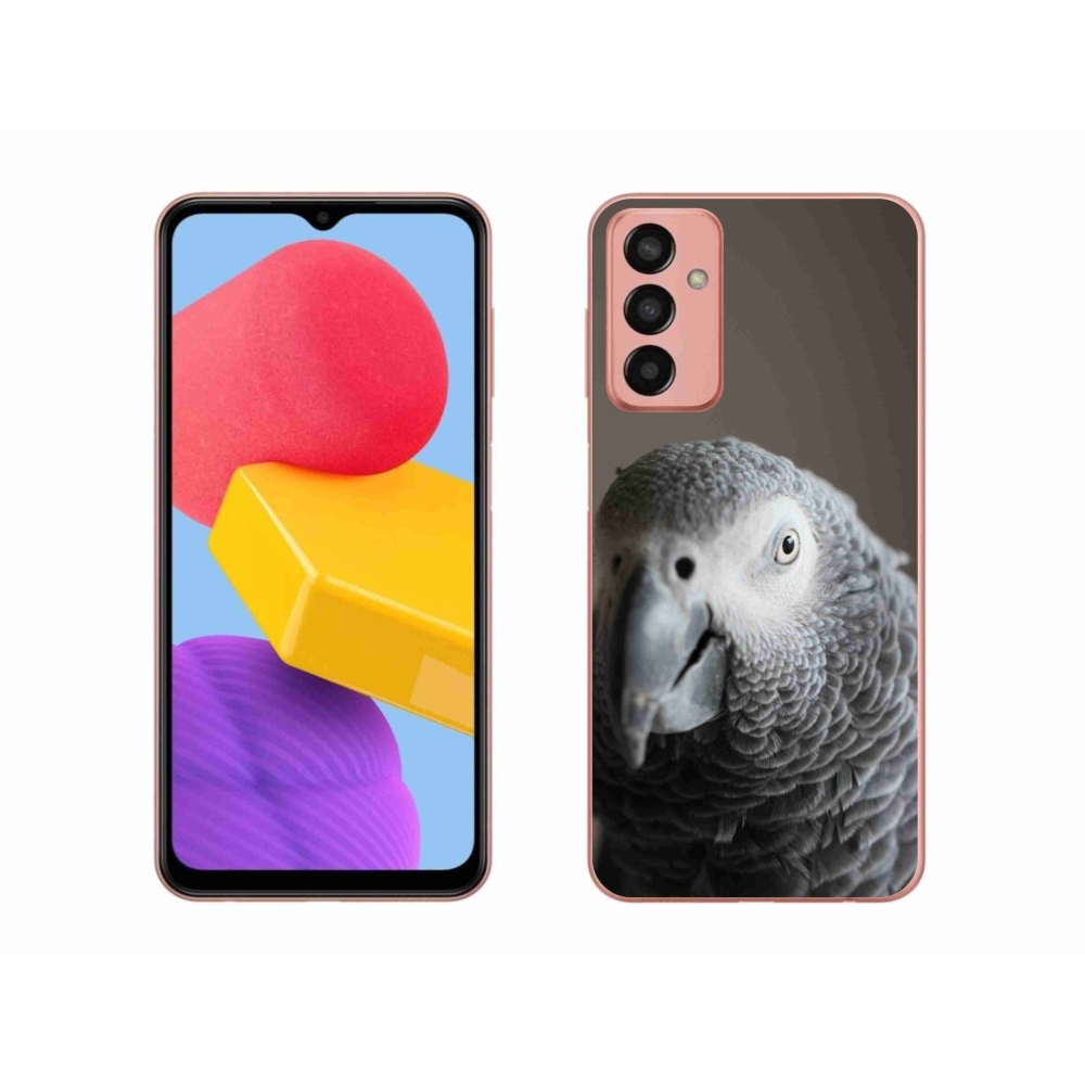 Gélový kryt mmCase na Samsung Galaxy M13 - papagáj žako 2