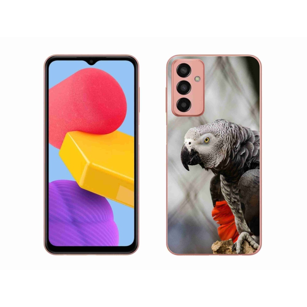 Gélový kryt mmCase na Samsung Galaxy M13 - papagáj žako 3