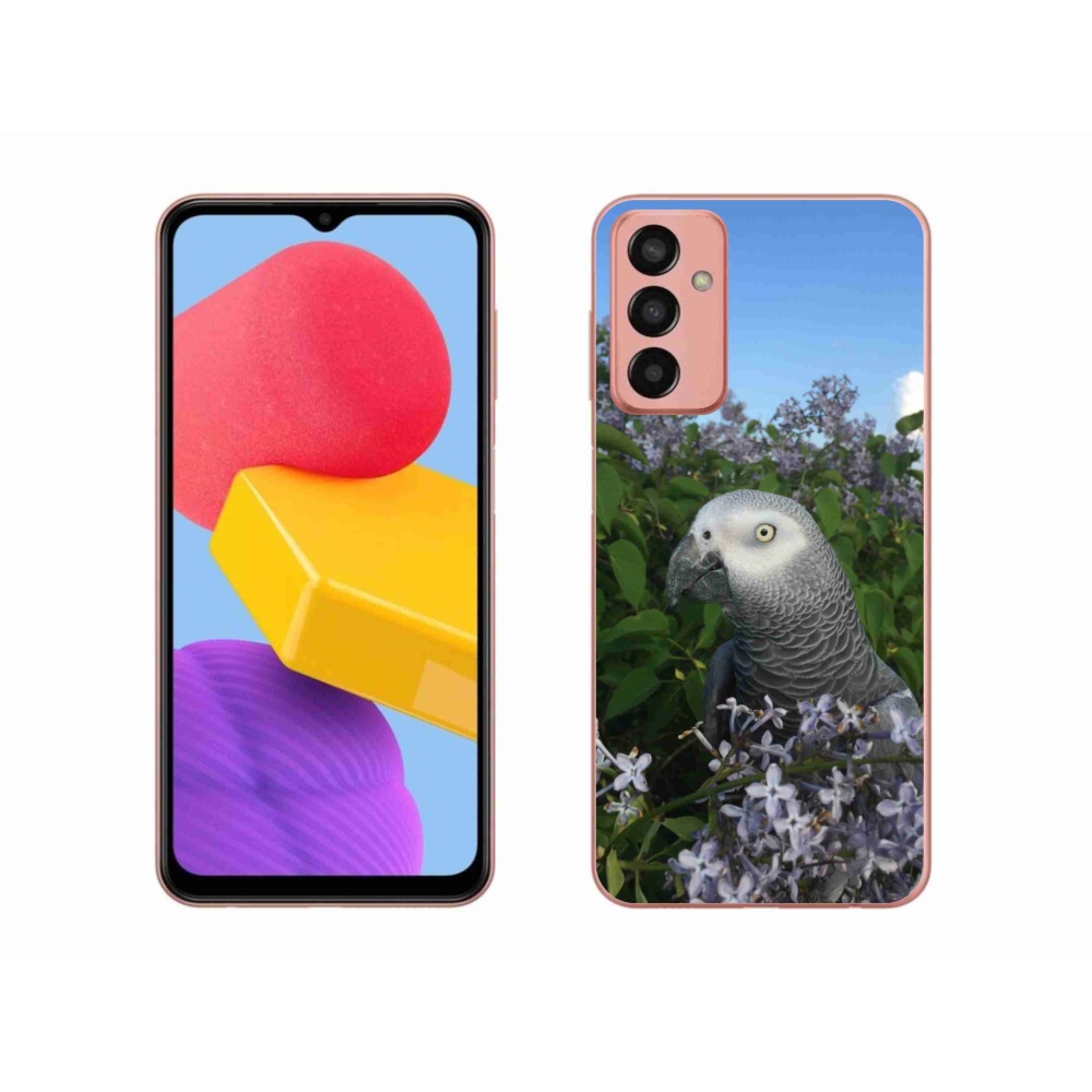 Gélový kryt mmCase na Samsung Galaxy M13 - papagáj žako