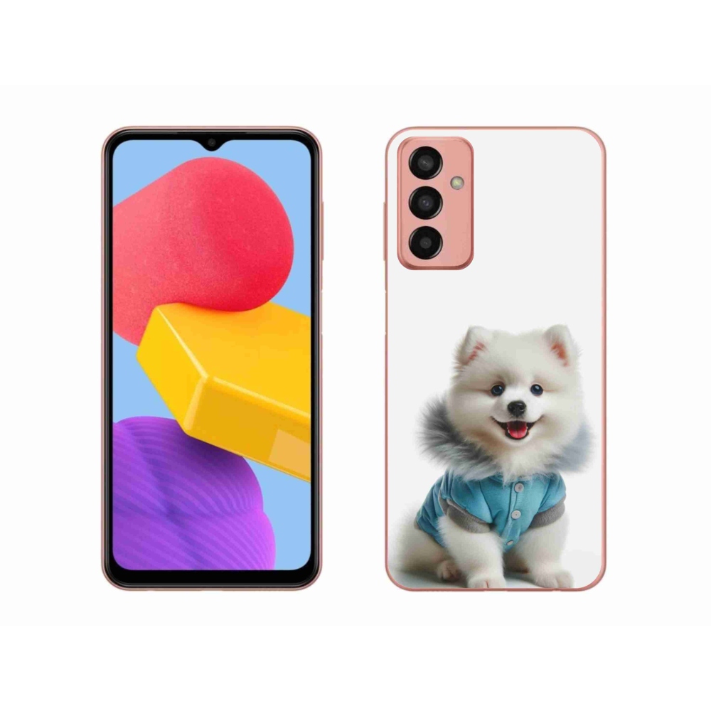 Gélový kryt mmCase na Samsung Galaxy M13 - pomeranian