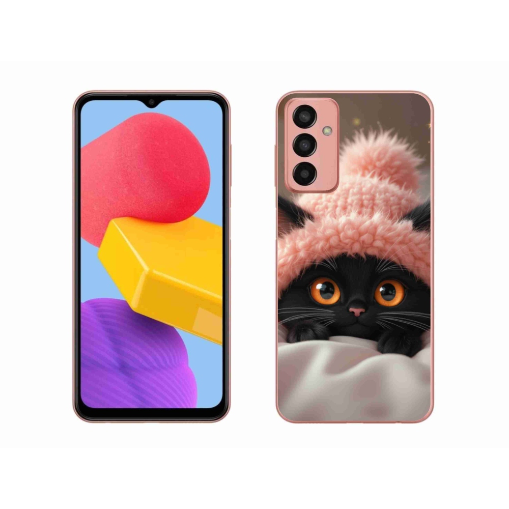 Gélový kryt mmCase na Samsung Galaxy M13 - roztomilé mačiatko 7